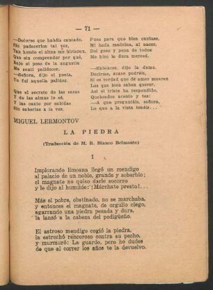 La piedra
