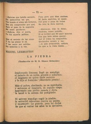 La piedra