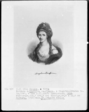 Bildnis Angelica Kauffmann