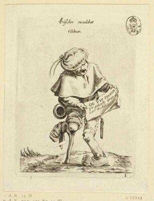 Das Gehör, Blatt 1 aus: Die fünf Sinne
