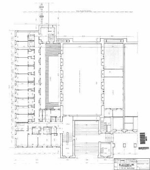 Stuttgart Hbf: Teilgrundriß Empfangsgeb.