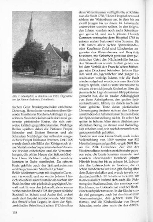 Abb. 1: Marktplatz in Tondern um 1920, Ölgemälde von Jep Nissen Andersen, Privatbesitz