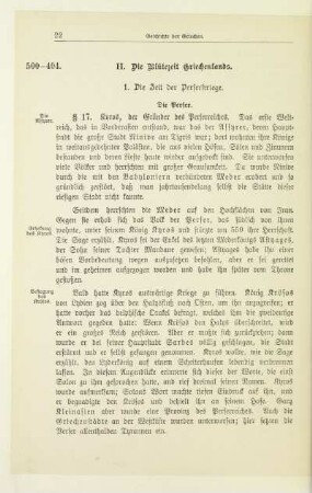 II. Die Blütezeit Griechenlands