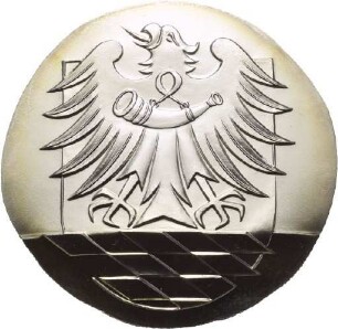 Medaille von Victor Huster auf den Landkreis Esslingen