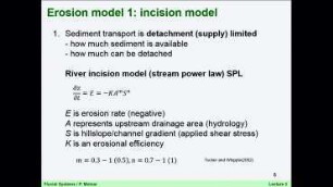 Fluvial Systems - 4