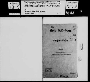 Sperrung von Kreisstraßen und Kreiswegen für den Kraftfahrzeugverkehr