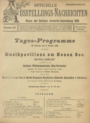 Nr. 172, 6. October 1896