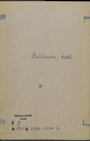 Kirchenbuchduplikat der katholischen Gemeinde in Dülmen (G 1860-1874). (Gemeinde: Dülmen, katholische Gemeinde)