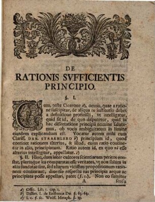 M. Iacobi Carpovii Tractationes duae: prima De rationis sufficientis principio Oder: Von dem Satze des zureichenden Grundes, secunda De quaestione physica utrum tellus sit machina an animal Oder: Ob diese Welt eine Maschine, oder ein Thier sey? : cum defensione necessaria contra obiectiones Feuerlinianas