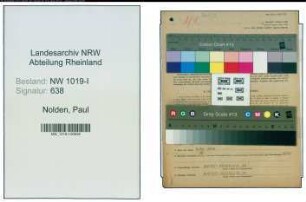Entnazifizierung Paul Nolden , geb. 19.12.1906 (Schlosser)