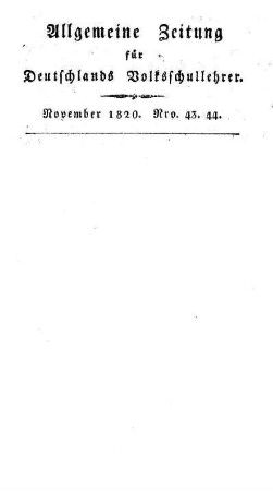 43/44: Heft 43/44