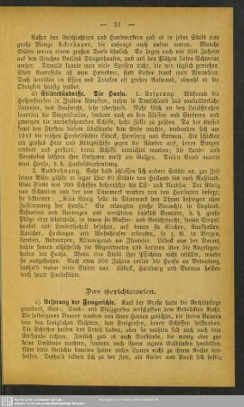 Das Gerichtswesen