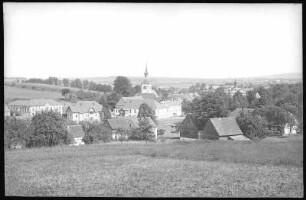 Dittersbach. Blick auf Dittersbach