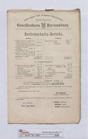 Gewerbe und Handel (1883-1886)