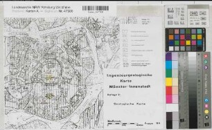 Münster, Ingenieurgeologische Karte Münster-Innenstadt, Anlage 2: Geologische Karte (Anlage 3.3)
