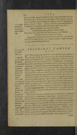 Ioachimus Camerarius.