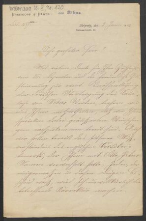 Brief an Friedrich Wilhelm Jähns : 02.01.1882
