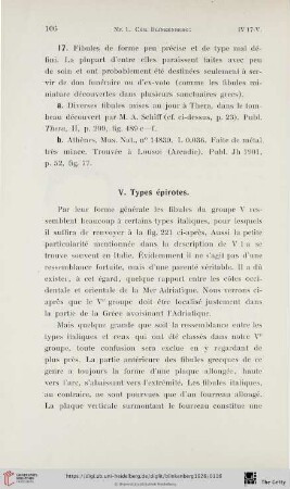 V. Types épirotes