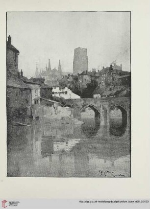 Plate: A study of Durham by F. G. Cotman