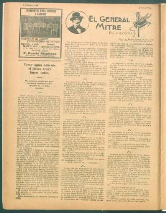 El General Mitre : En anécdotas