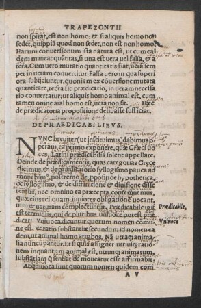 De Praedicabilibus.
