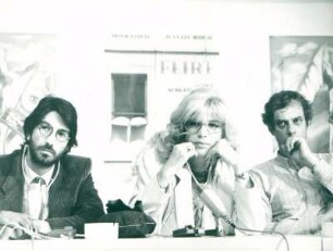 IFF 1984. Roberto Russo, Regie und Monica Vitti, Jean-Luc Bideau. Flirt