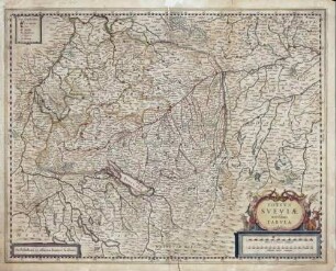 Totius Sueviae novissima Tabula