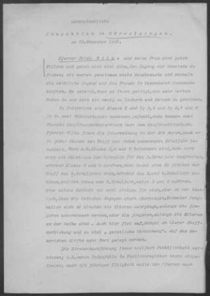 Hörvelsingen: Inspektionsbericht 1947