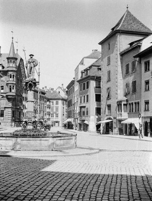 Schaffhausen, Landsknechtbrunnen
