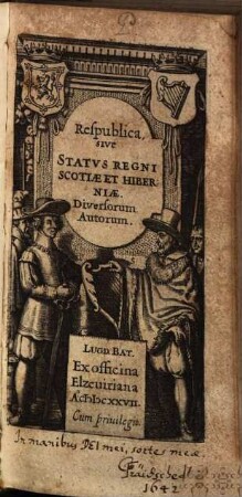 Respublica sive Status Regni Scotiae et Hiberniae Diversorum Autorum