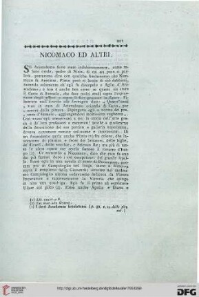 Nicomaco ed altri