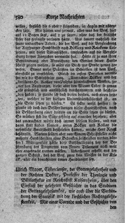Ueber den Einfluß der gelehrten Geschichte in das Studium der Gottesgelehrsamkeit.