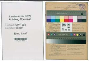 Entnazifizierung Josef Ehm , geb. 14.03.1893 (Lagerarbeiter)