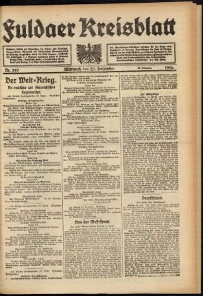 Ausgabe vom Mittwoch, den 27. Dezember 1916.