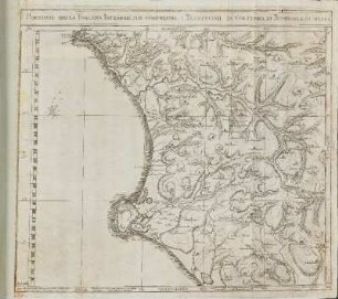Karte 5: Porzione Della Toscana Inferiore : Che Comprende I Territorii Di Volterra ...