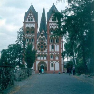 Limburg. Dom. Ansicht von Westen