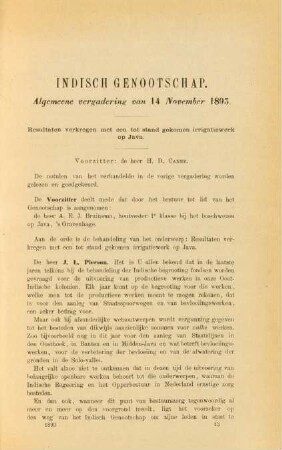 Algemeene vergadering van 14 November 1893