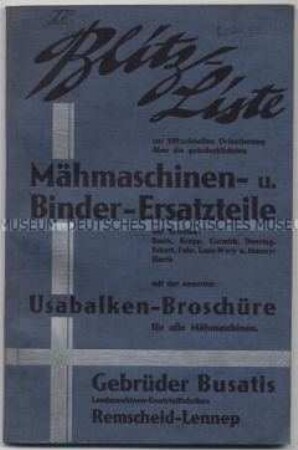 Das ABC des Ersatzteilhändlers!