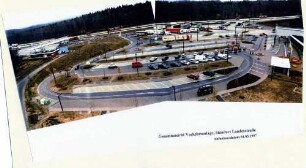 Tank- und Rastanlage Sindelfinger Wald Montage. Gesamtansicht
