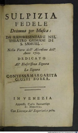 Sulpizia fedele