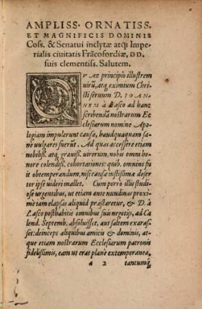 Purgatio ministrorum ecclesiis peregrinorum Francofurti