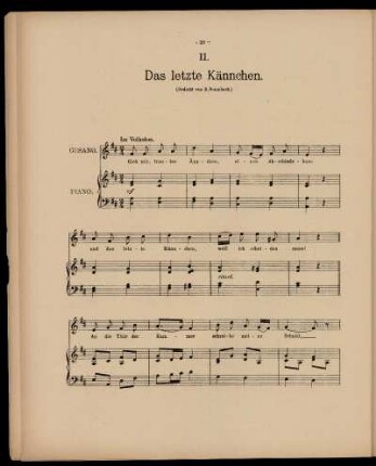 Das letzte Kännchen