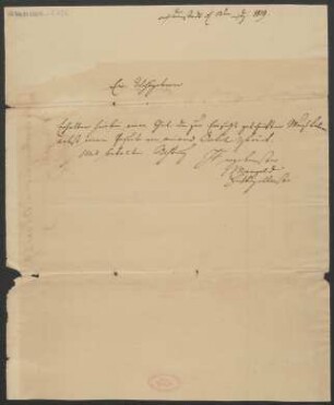 Brief an B. Schott's Söhne : 13.12.1829
