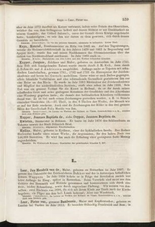 L. (Laar - Lyson)