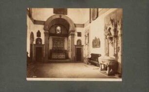 Santa Croce, Florenz Medici-Kapelle: Innenansicht Capella di Medici o del Noviziato (Medici-Kapelle)