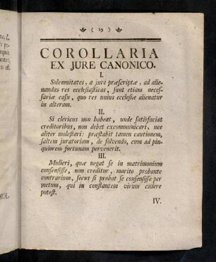 19-20, Corollaria