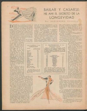 Bailar y casarse: He ahi el secreto de la longevidad