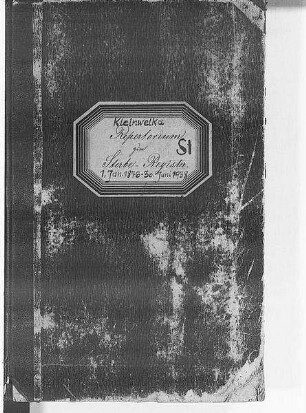 Alphabethisches Namenverzeichnis zum Sterberegister Kleinwelka