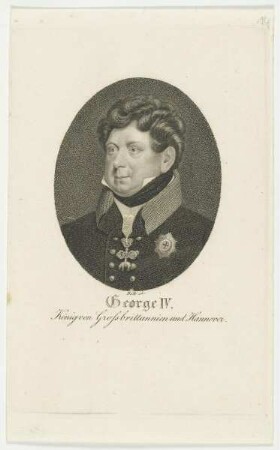 Bildnis des George IV.