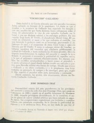 "Cochucho" Gallardo.